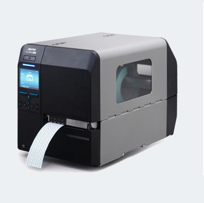 Industrial Label Printer with Dual Printing Mode, Thermal Transfer Barcode Printer for Manufacturing Warehouse Bulk Printing