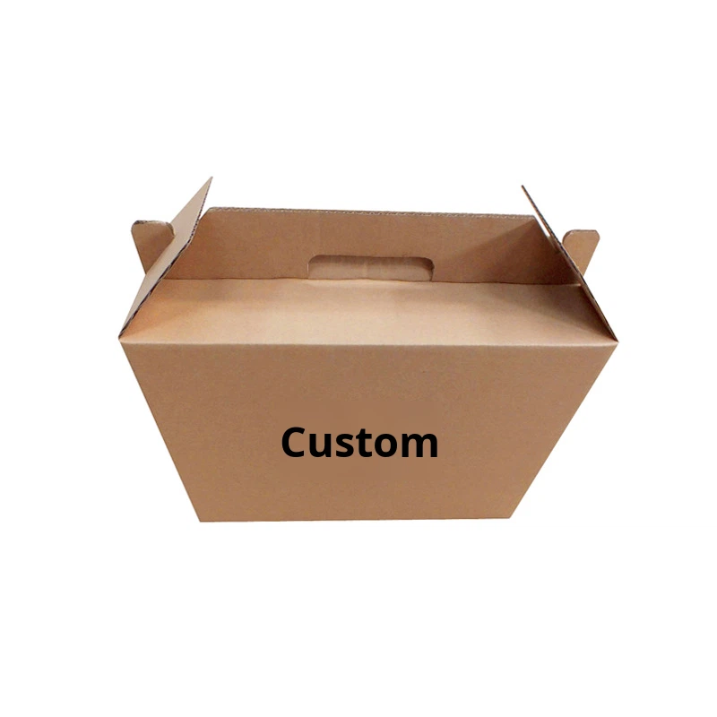 Factory Direct Supply Rigid Corrugated Cardboard Logistics Cartons Postal Express Packaging Supermarket Wholesale E-commerce