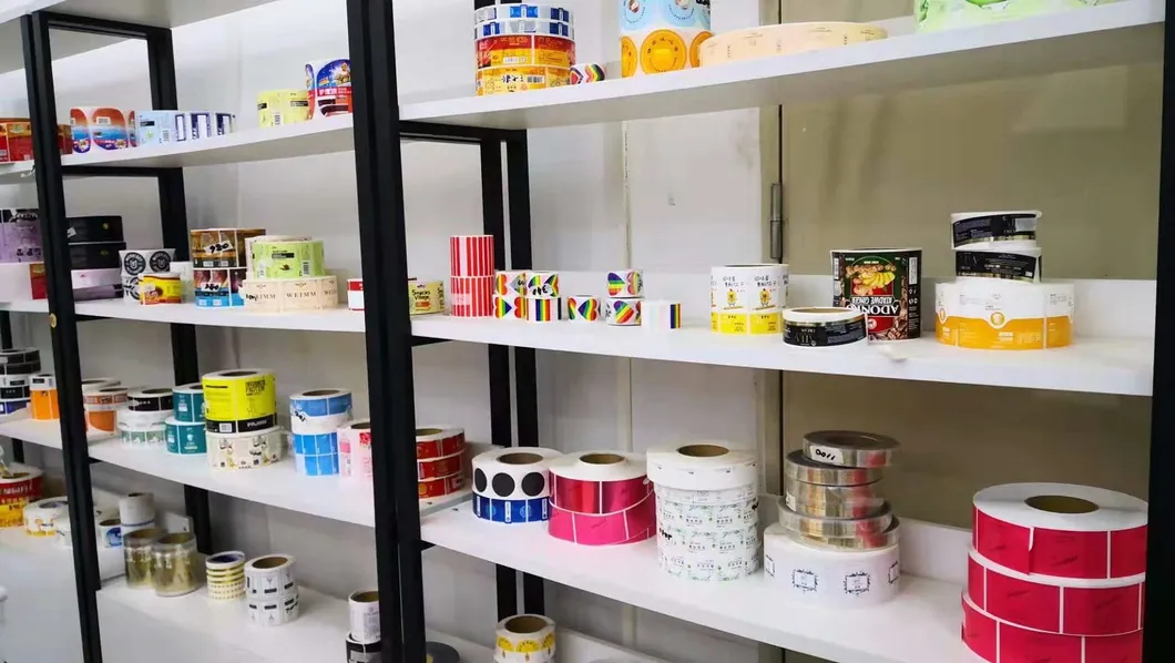 New Sticker Label Printing with Cosmetics Hair Dye Packaging