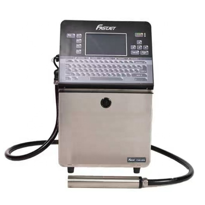 New High-Speed Automatic Inkjet Product Label Printers 220-240V Beverage Industry Flex/Egg/Lever Leather Compatibility 1 Year