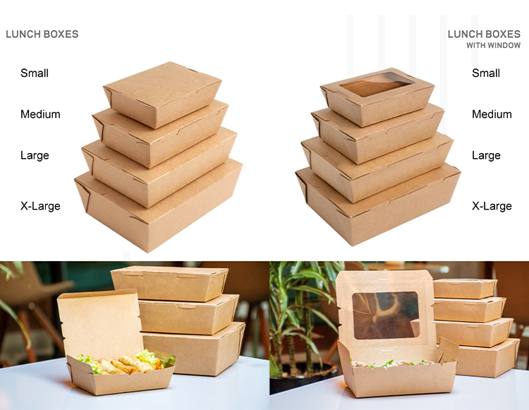 Paper Take Away Packages for Restaurant and Take Away Service