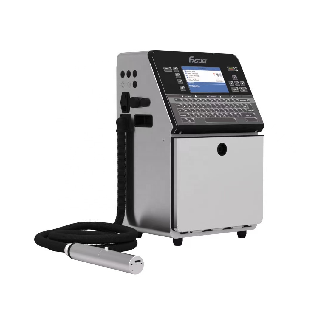 New High-Speed Automatic Inkjet Product Label Printers 220-240V Beverage Industry Flex/Egg/Lever Leather Compatibility 1 Year