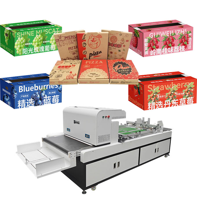 High-speed Single-pass Printer 600mm for Corrugated Boxes, Pizza Boxes, and Paper Packaging Printing
