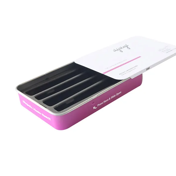 Child Resistant Slide Tin for Pre-Roll