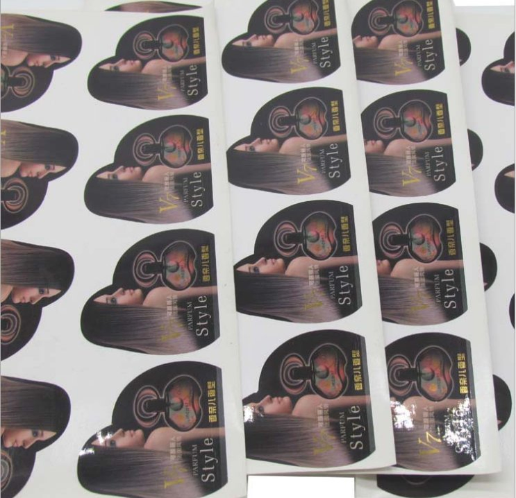 New Sticker Lablel Printing with Cosmetics Hair Dye Packaging