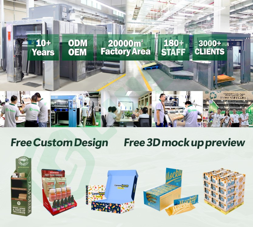 Custom Cardboard Countertop Point of Sale Counter Box Display Supermarket Pdq Display Paper Box for Retail Store