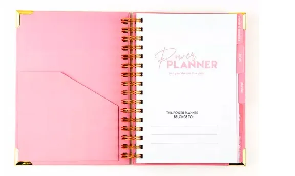 Custom Hardcover Daily Journal Detail 2