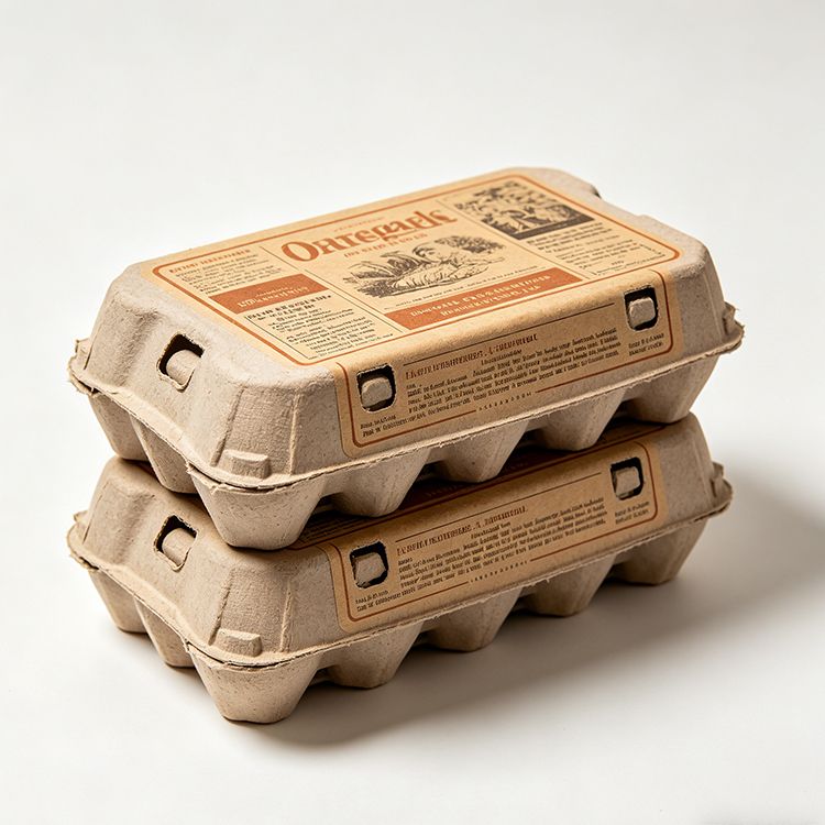 New UV Inkjet Label Printer Pulp Egg Carton Digital Printing Custom Logo Pattern QR Code Barcode Multi Color Fast Dry
