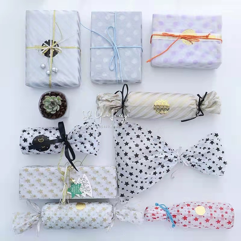 Packing moisture-proof Custom thin paper printing Bag