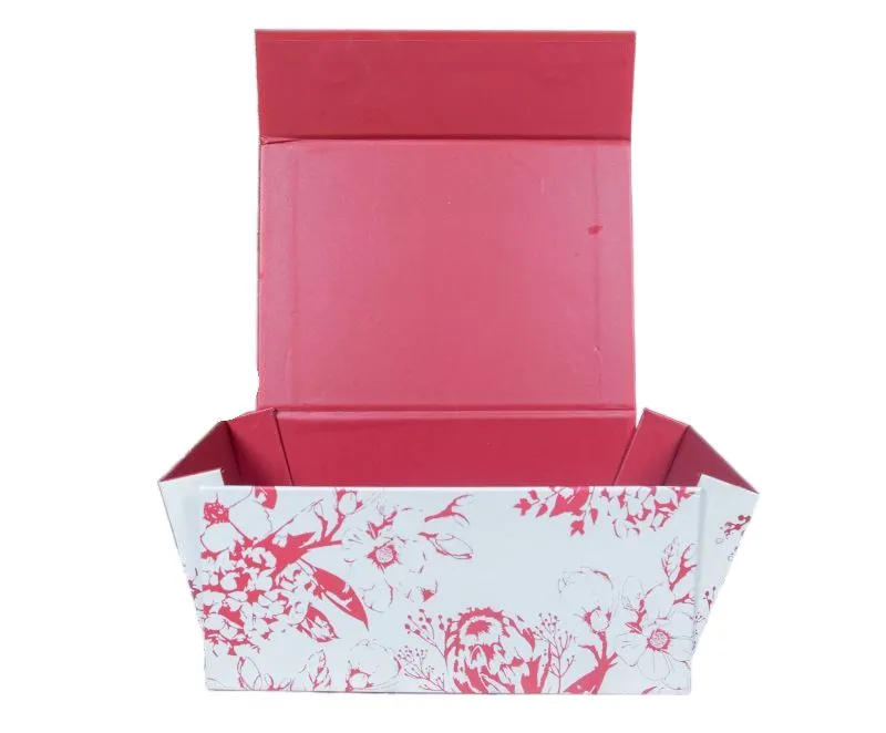 Custom Printed Logo Foldable Rigid Cardboard Clothes Shoes Wig Gift Carton Box