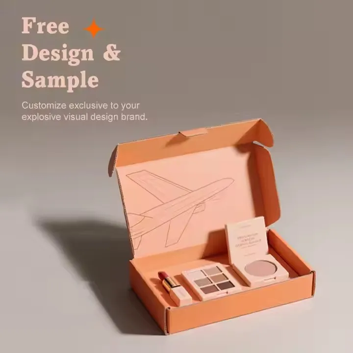 Custom Eco-Friendly Printed Private Label Sustainable Paper Packaging Corrugated Mailing Shipping Box