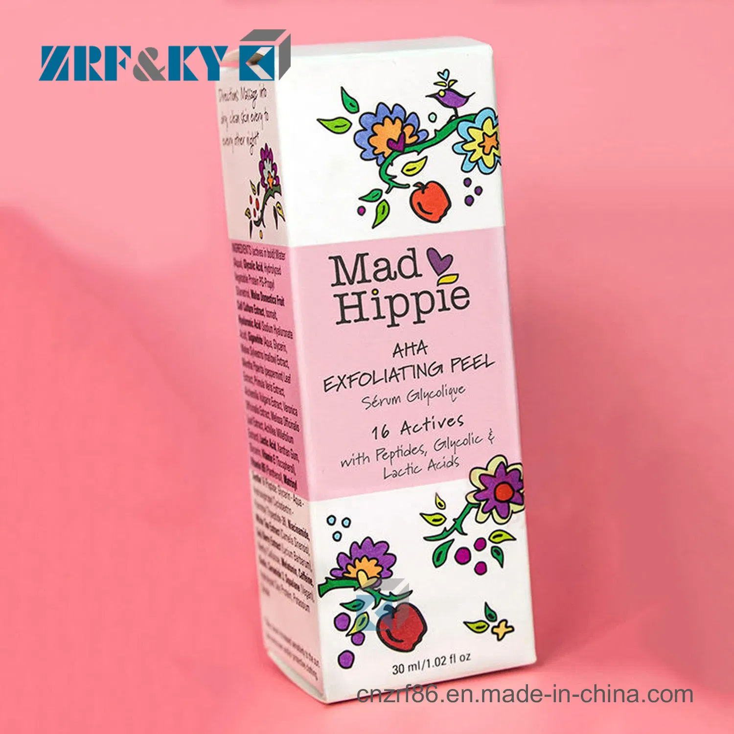 Custom Logo Sustainable Printed Small Cosmetic Paper Package Cardboard Kraft Box