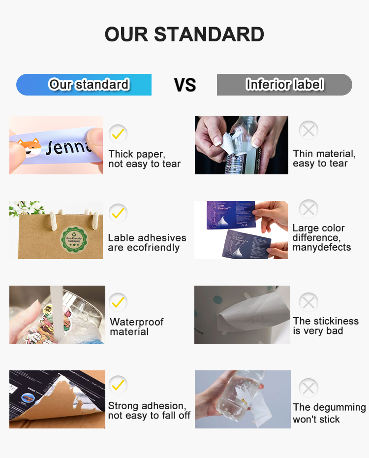 Adhesive label packaging