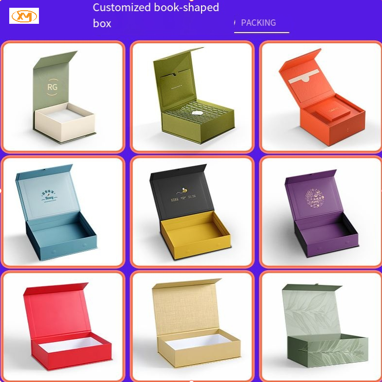 Custom High-Quality Cosmetic Magnetic Boxes and Luxury Men's Skincare Paper Gift Box Packaging Solutions