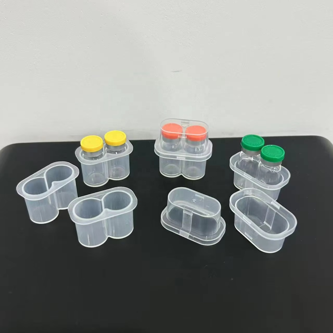 Wholesale JIA HUA Brand 3ml 2-units Sterile LDPE Vaccine Storage Box Embossing Recycled Materials Custom Logo Options Made