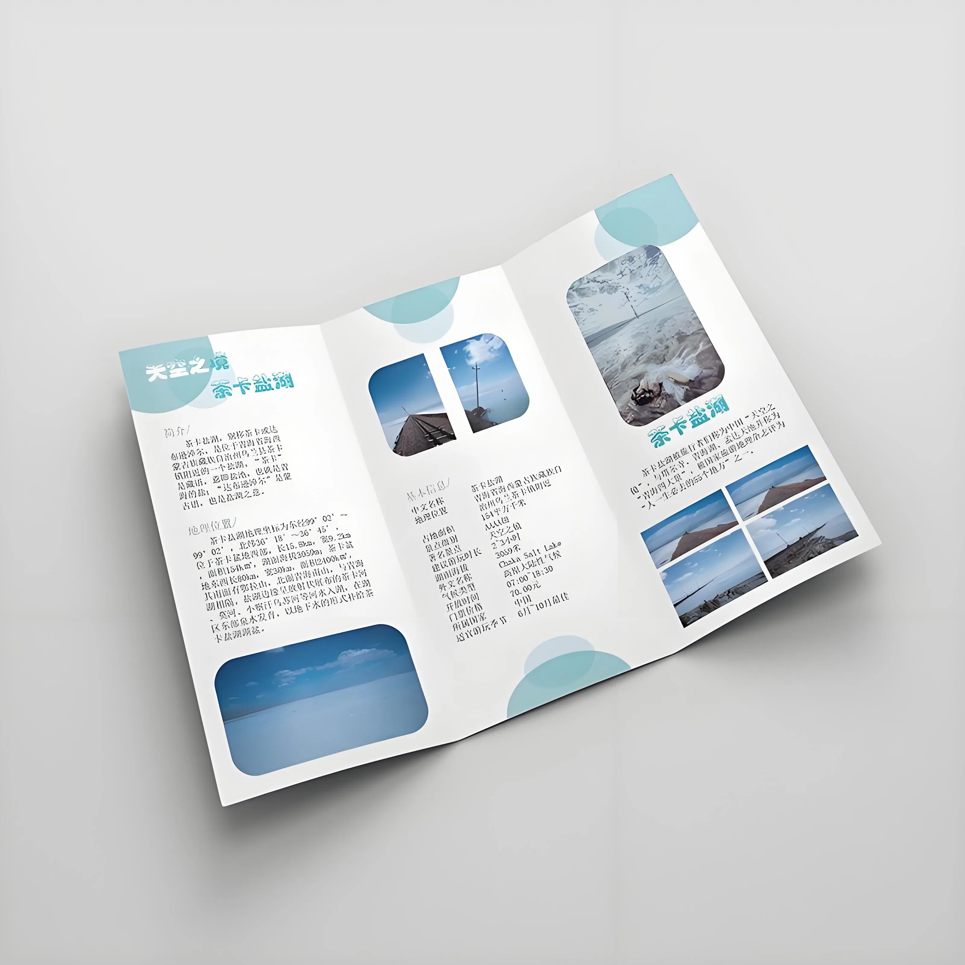 Customizable A3/A4/A5 Single Page Flyer Book Coated Paper Digital Printing Color Design Manual Packaging Instructions Cardboard