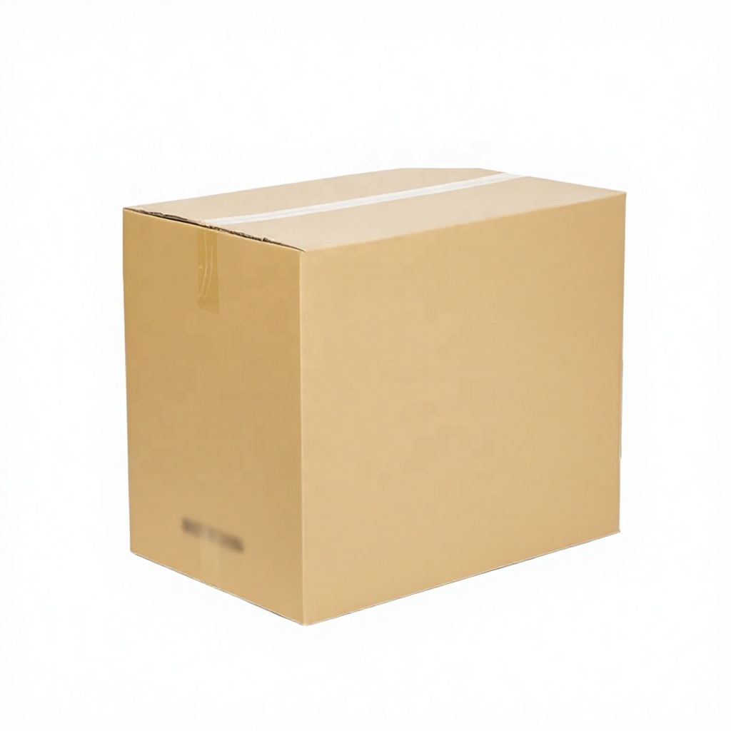 Thick Heavy-duty Kraft Corrugated Carton, E-commerce Logistics Shipping Box, Custom Logo Moving & Storage Packaging