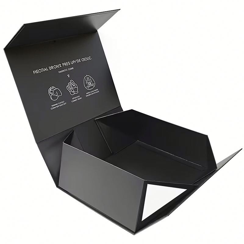 JeyBox Factory Wholesale Custom Handmade Luxury Rigid Paper Cardboard Matt Lamination Sponge Magnetic Closure Gift Box for Socks