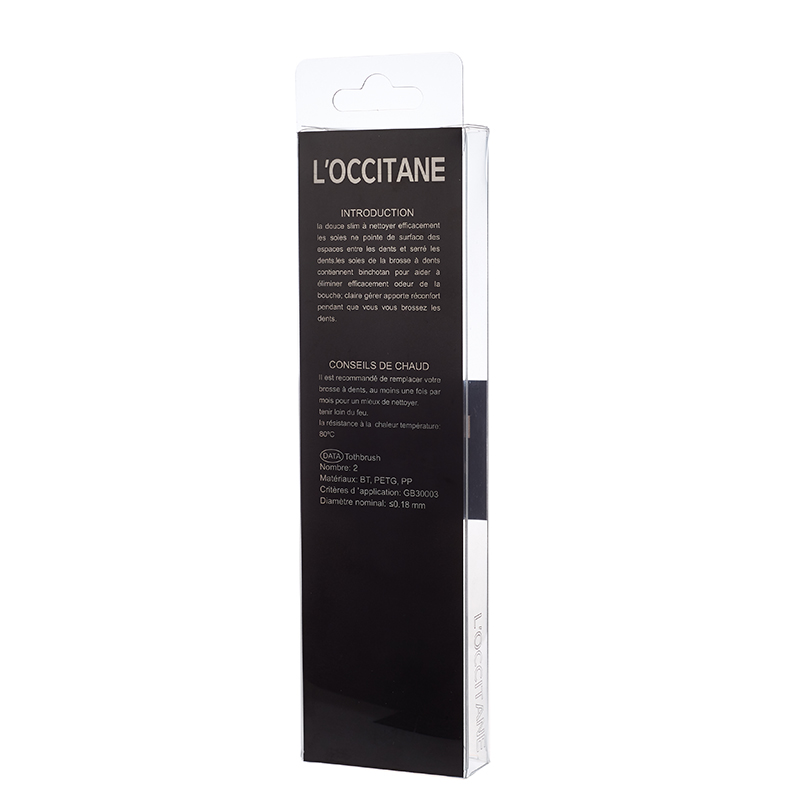 Factory Direct Sale Rectangular Plastic Box Packaging Customized Packaging and Logo Printing Fold Box with Handle