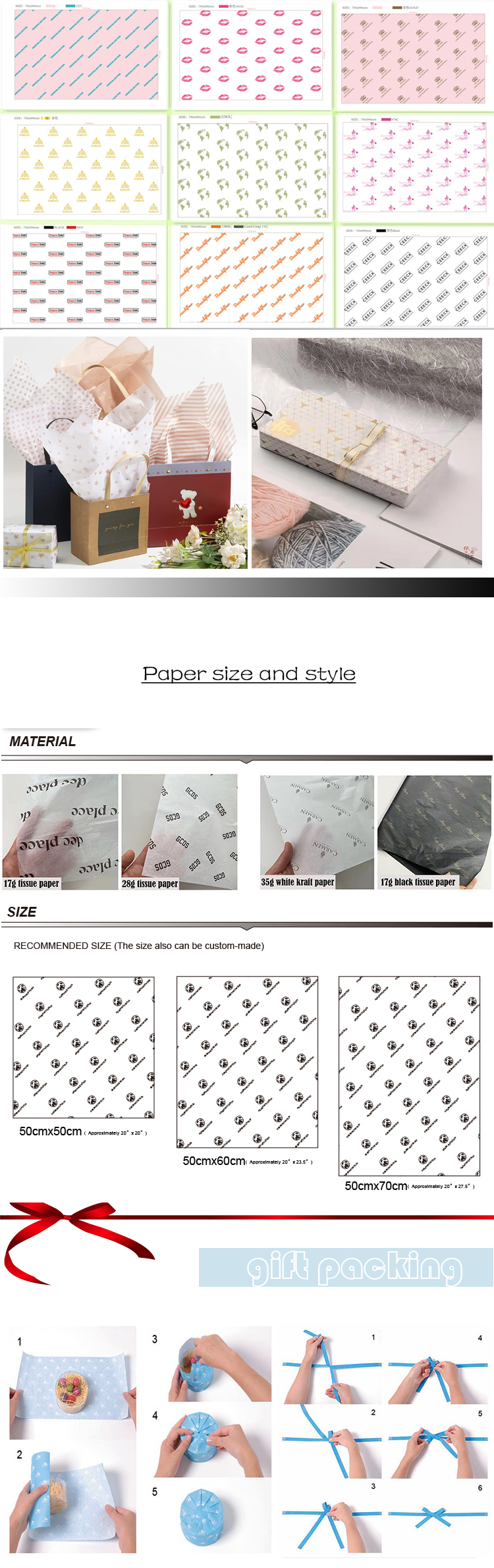 Tissue Paper Particulars 2