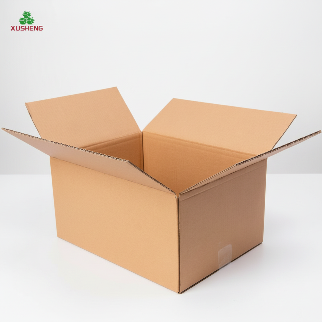 Custom Size 3 5 7 Layer Corrugated Cardboard Product Storage Commercial Kraft Paper Eco Shipping Packaging Carton Box for Pack