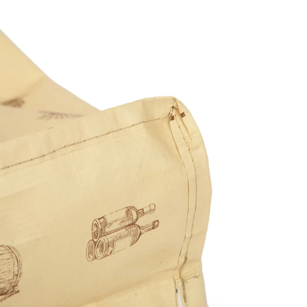 Laminated PP Woven Shopping Grocery Tote Bag View 3