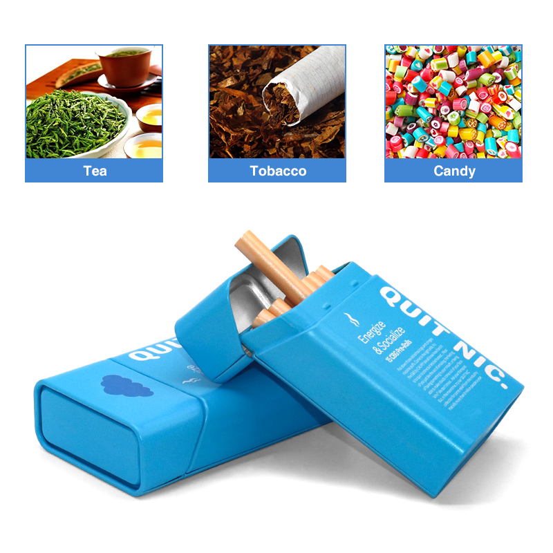 Metal Box Packaging Tin Packaging Metal Box Tin Metal Custom Rectangular Cigarette Tin Box Tobacco In Case With Hinged Lid