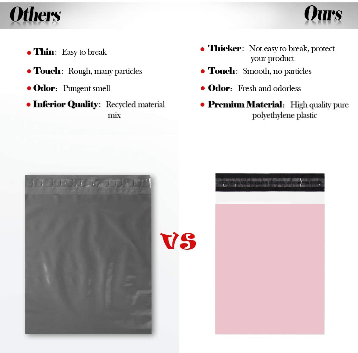 OEM Shipping Packaging Bags Secure Closure Online Apparel Delivery Bag for Ecommerce Shipping