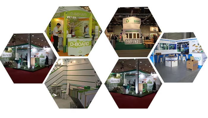 Exhibition booth view