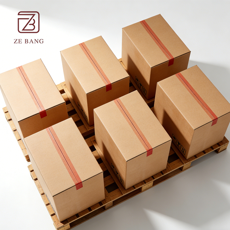 Customizable Recyclable Heavy Duty Corrugated Cardboard Shipping Boxes for Industrial and E-commerce Logistics