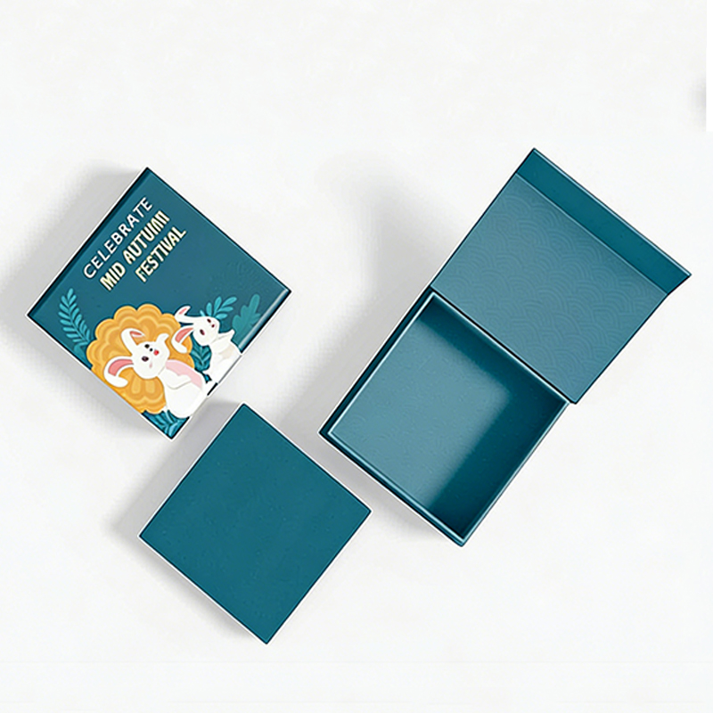 Factory printing of customized logo gift packaging paper boxes for cosmetics, food, and durable items with color printing