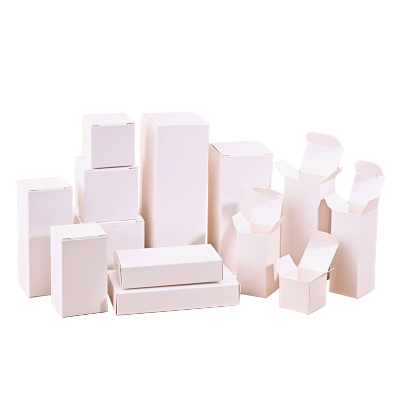 Retail-Ready Reusable White Cardboard Box | High-End Product Packaging | MOQ 500 Pcs