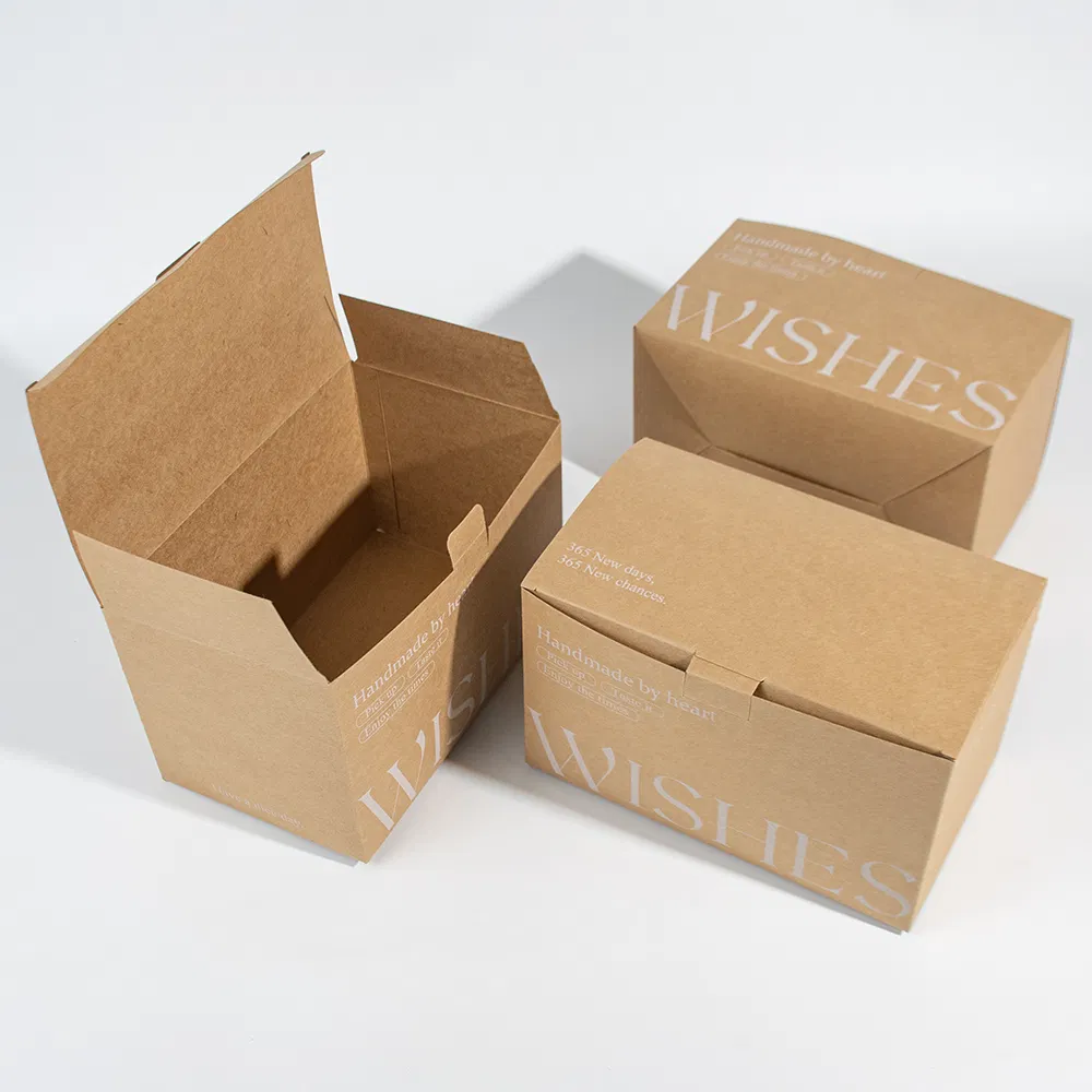 Wholesale Recyclable Kraft Cardboard Printing for Small Gift Packaging