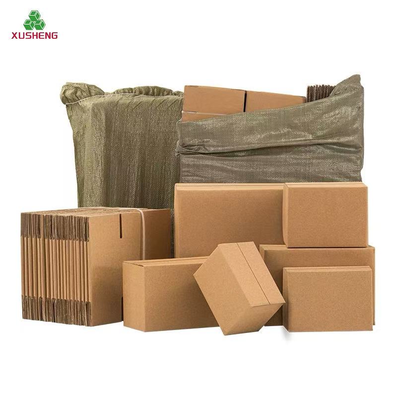 Custom Size 3 5 7 Layer Corrugated Cardboard Product Storage Commercial Kraft Paper Eco Shipping Packaging Carton Box for Pack