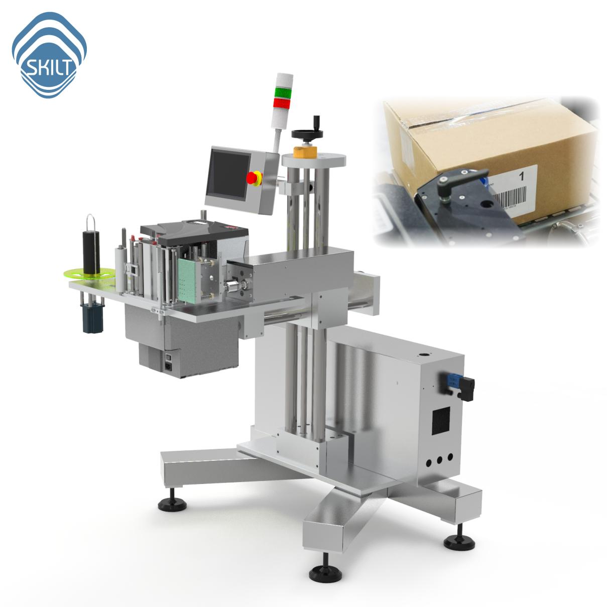 Fully Automatic Flat Surface Real-Time Printing and Labeling Machine Label Printing Apply System