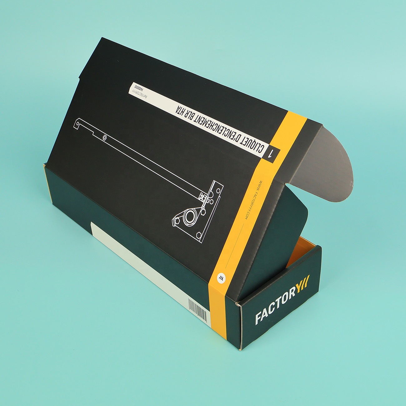 Custom Logo Printed Corrugated Cardboard Mailer Boxes Wholesale Eco Friendly Shipping Packaging Carton