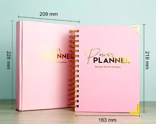 Custom Hardcover Daily Journal Detail 1