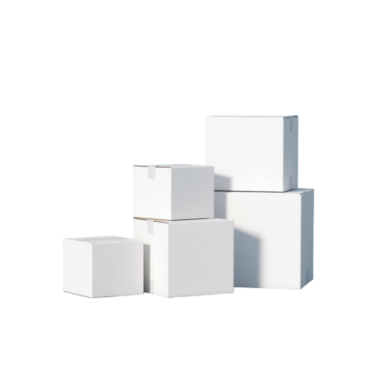 Eco-Friendly Custom 2mm Corrugated Shipping Cartons Wholesale Sustainable Packaging Solutions Glossy Recycled Materials Portable
