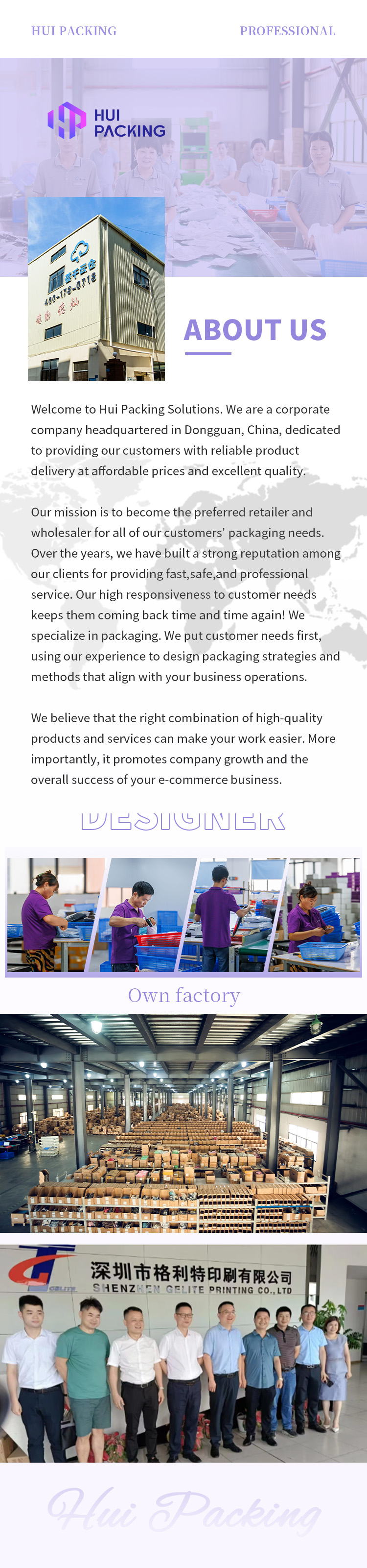Company Facility and Production Overview