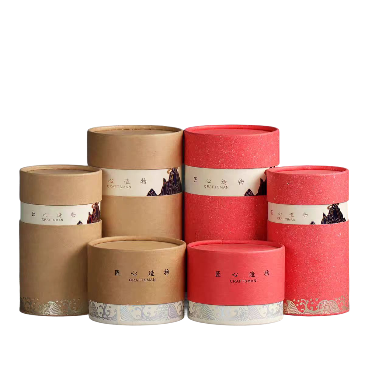 Custom Branding Paper Canister Unique Packaging Solution for Promotional Products-Paper Tube