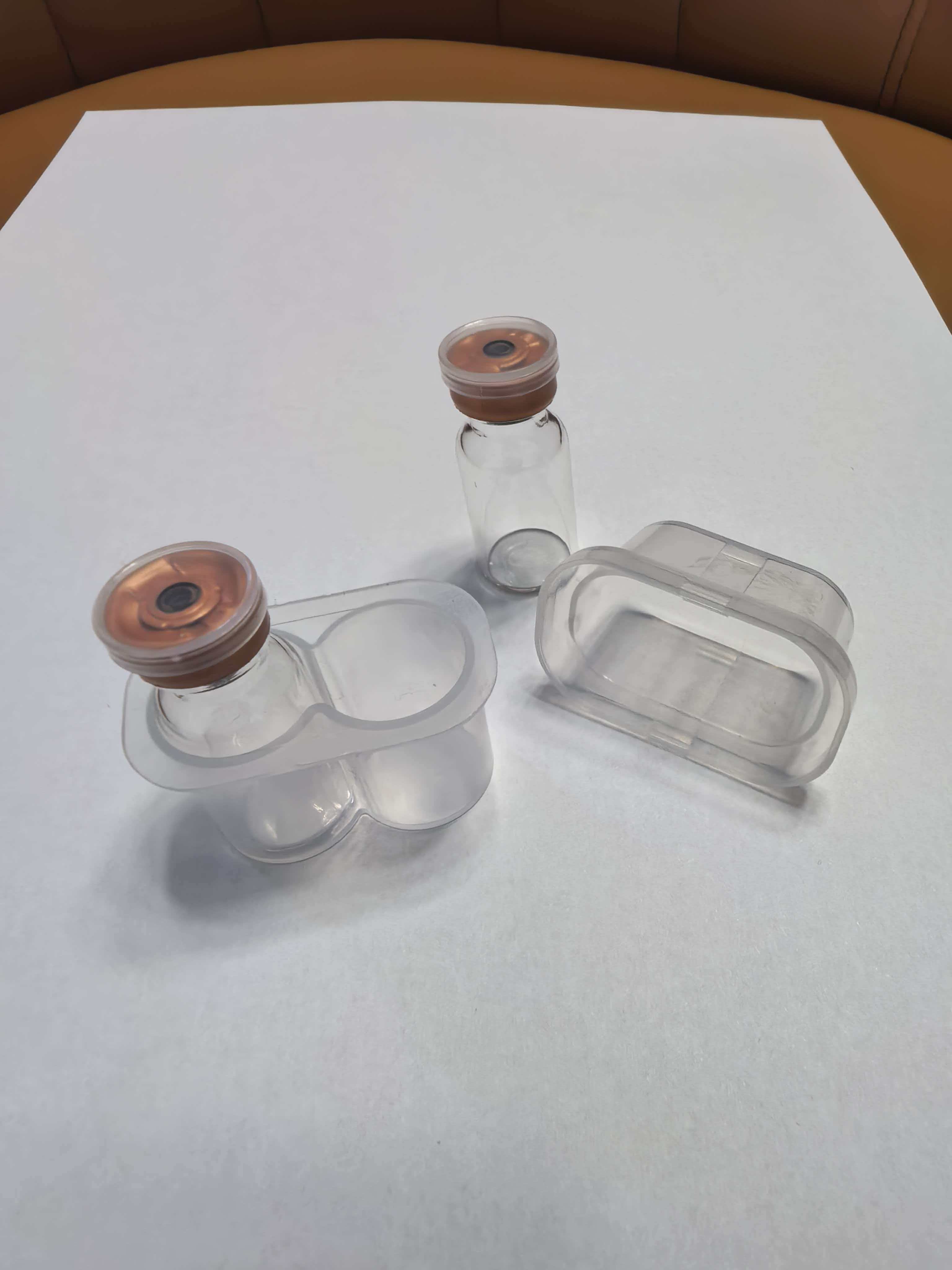 Wholesale 3ml 2-units Sterile LDPE Vaccine Storage Box Embossing Recycled Materials Custom Logo Options Made