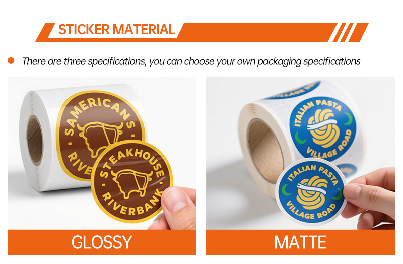 Business Logo Sticker Print