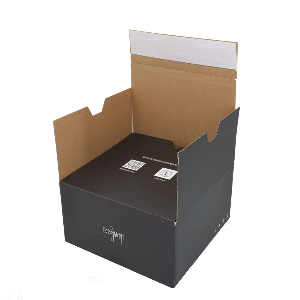 Custom Logo Cardboard Packing Boxes for Shipping Foldable Corrugated Small Carton Clothes Gift Mailer Box