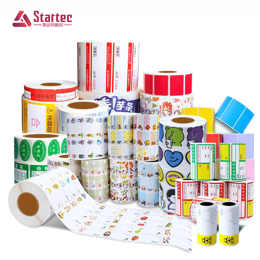 Custom Sticker Logo Hot Offer Self-Adhesive UV Label Printer for Packaging Waterproof Bread Sticker Label Printing for packeing