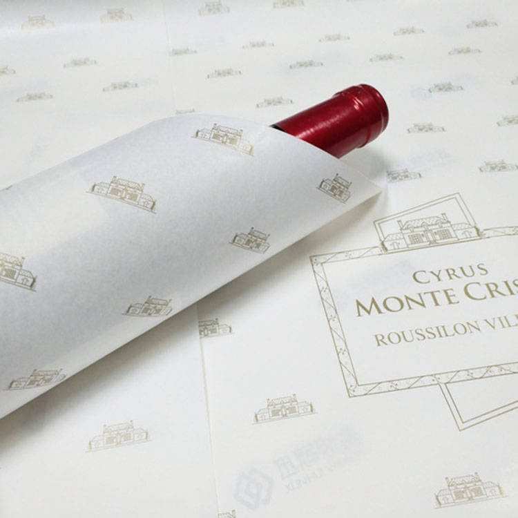 Luxury Branded Customer Logo Printed Clothes Personalized Custom Wrapping Packaging Tissue Paper logo for Shoe Box