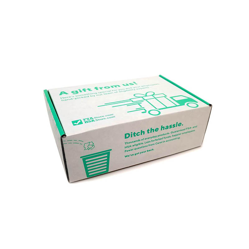 Practical Protective White Built-in Slot Self-Sealing Corrugated Paper Airplane Box For Small Item Storage &amp; E-commerce Shipping