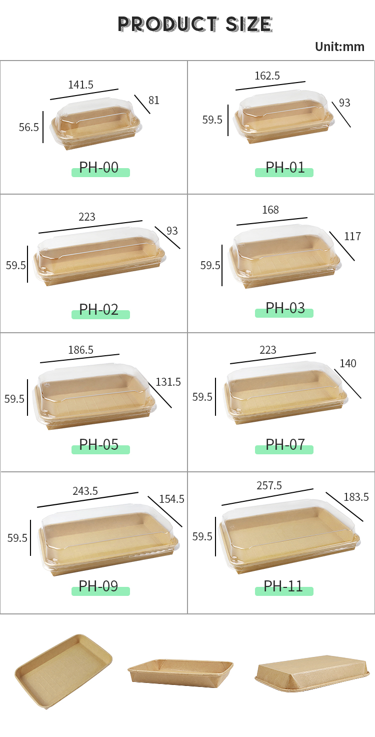 Disposable Container with PET Lid