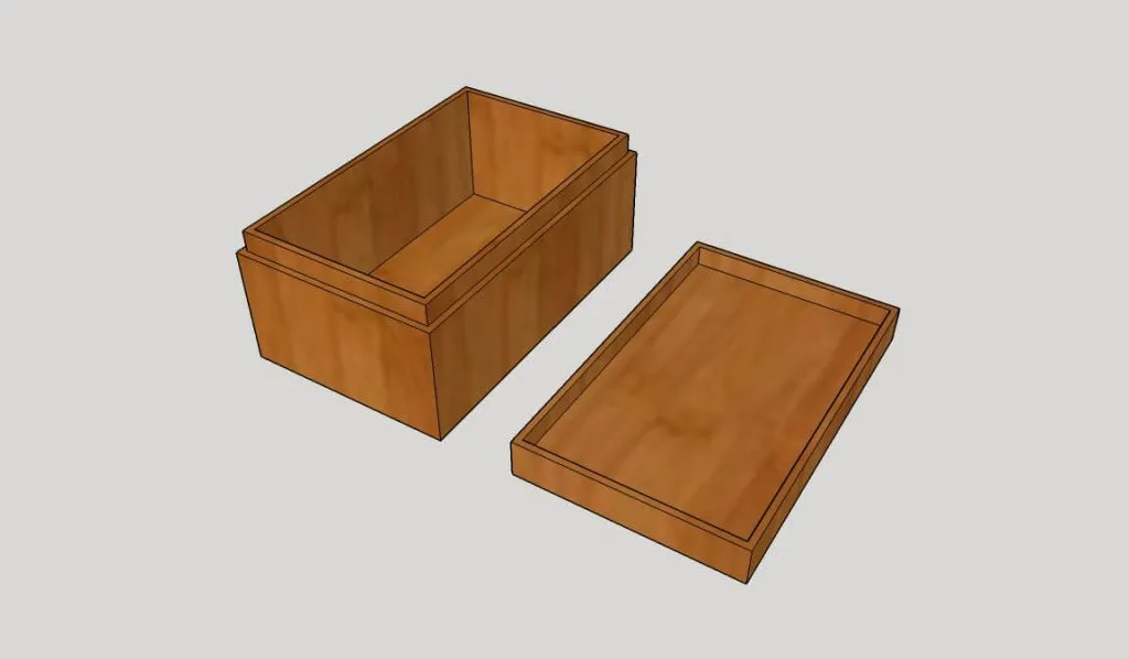 Covered box