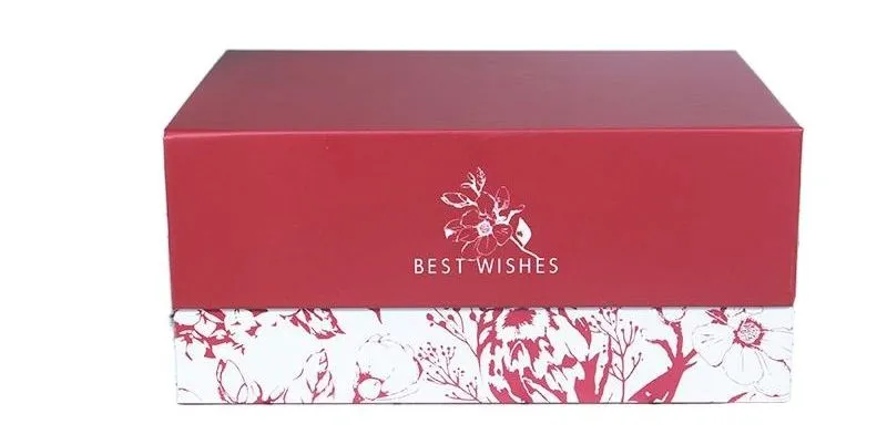 Custom Printed Logo Foldable Rigid Cardboard Clothes Shoes Wig Gift Carton Box
