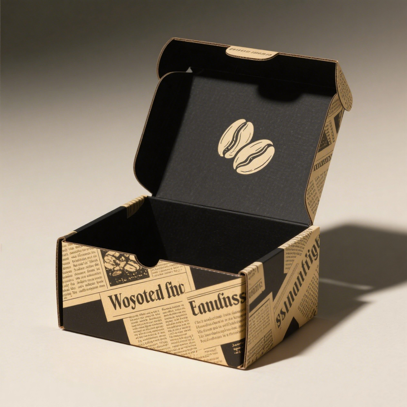 Environmentally Friendly Kraft Paper Box China Manufacture Custom Corrugated Paper Box for Product Packaging